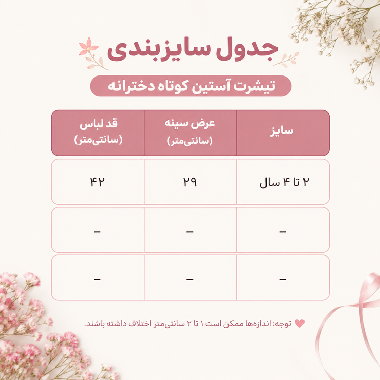 تیشرت دخترانه ساده Lupilu پنبهای وارداتی صورتی | سایز ۲ تا ۴ سال